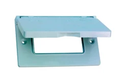 Sigma Engineered Solutions Rectangle Die-Cast Metal 1 gang 2.83 in. H X 4.57 in. W Horizontal GFCI C