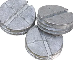 Sigma Engineered Solutions Round Die-Cast Zinc 3/4 in. W Closure Plug