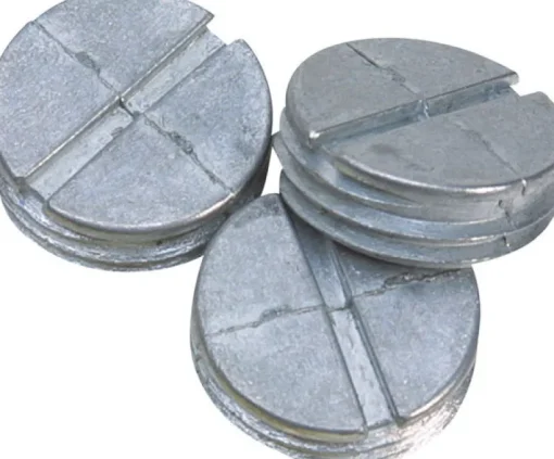 Sigma Engineered Solutions Round Die-Cast Zinc 1/2 in. W Closure Plug
