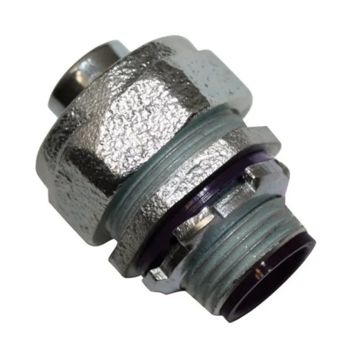 Sigma Engineered Solutions ProConnex 1/2 in. D Zinc-Plated Iron Straight Connector For Liquid Tight