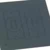 Sigma Engineered Solutions Square Cross Linked Polyethylene Foam 2 gang Replacement Gasket