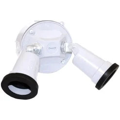Sigma Engineered Solutions Switch Controlled White Lamp Holder Kit Hardwired