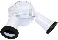 Sigma Engineered Solutions Switch Controlled White Lamp Holder Kit Hardwired