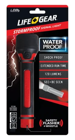 SIGNAL LIGHT BLK/RD 200L