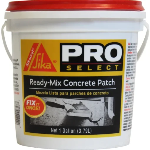 Sika Corporation 514899 1 Gallon Light Gray Sikacryl Ready-Mix Concrete Patch