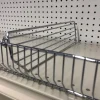 Silver Steel Shelf Divider 3 in. H X 15 in. L 20 pk