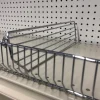 Silver Steel Shelf Divider 3 in. H X 13 in. L 20 pk