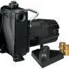 Simer 1/2 HP 1420 gph Cast Iron Electronic Switch Bottom AC Transfer Pump
