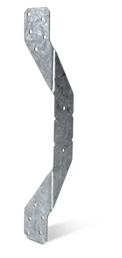 Simpson Strong-Tie 10.44 in. H X 1.53 in. W 18 Ga. Steel Hurricane Tie