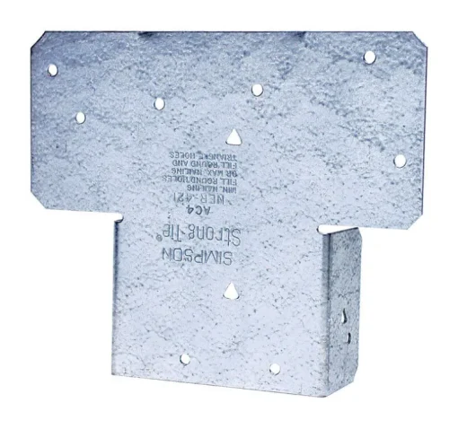 Simpson Strong-Tie 6.5 in. H X 1.5 in. W 18 Ga. Galvanized Steel End Post Cap