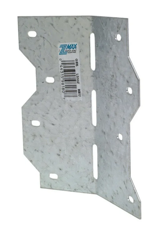 Simpson Strong-Tie 3.3 in. W X 4.9 in. L Galvanized Steel L-Angle