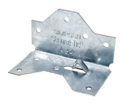 Simpson Strong-Tie 1.4 in. W X 2.5 in. L Galvanized Steel Framing Angle