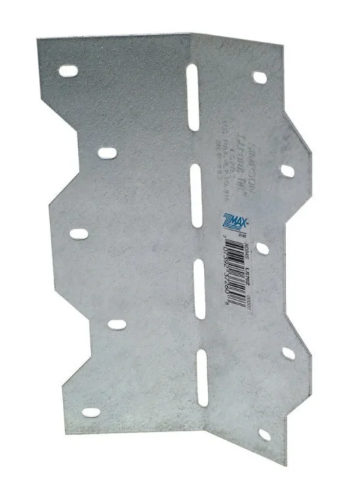 Simpson Strong-Tie 3.3 in. W X 6.4 in. L Galvanized Steel L-Angle