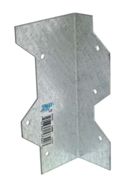 Simpson Strong-Tie Galvanized Steel 16 ga. L-Angle 5 L x 1.375 H x 2.4 W in.