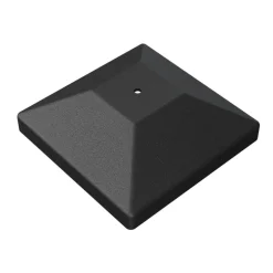 Simpson Strongtie Outdoor Accents 4 in. W x 4 in. L Black Plastic Post Cap