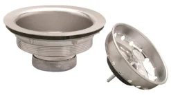 SINK STRAINER 3-1/2" SS