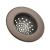 SINK STRAINER BRNZ 4"D