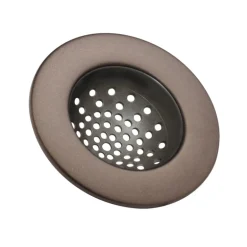 SINK STRAINER BRNZ 4"D