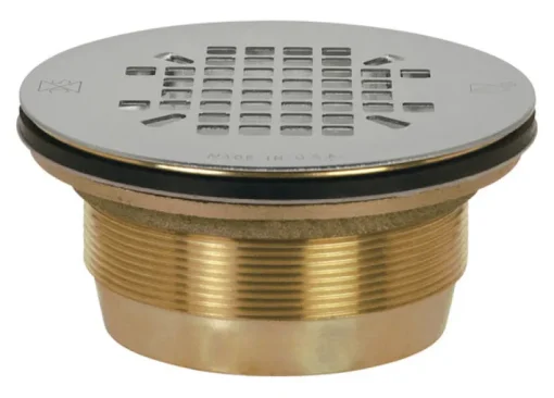 Sioux Chief 2 in. D Brass Shower Drain