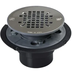 Sioux Chief 2 in. D Chrome Plated ABS Shower Pan Drain