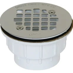 Sioux Chief 2 in. D PVC Shower Drain