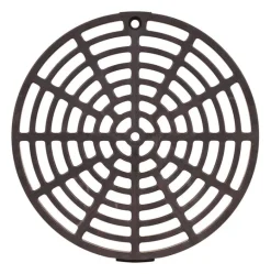 Sioux Chief 6-1/8 in. Natural Gray Round PVC Floor Drain Strainer