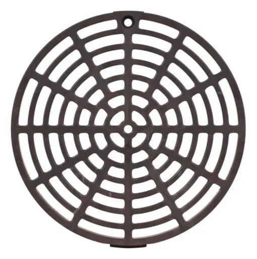 Sioux Chief 6-1/8 in. Natural Gray Round PVC Floor Drain Strainer
