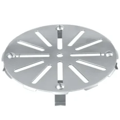 Sioux Chief Gripper 7-1/4 in. Chrome Round Stainless Steel Floor Drain Cover