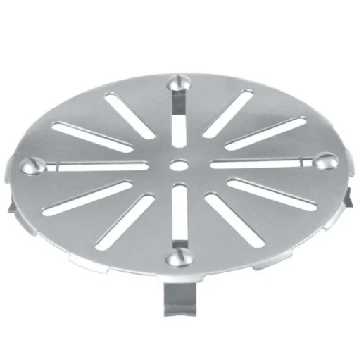 Sioux Chief Gripper 7-1/4 in. Chrome Round Stainless Steel Floor Drain Cover