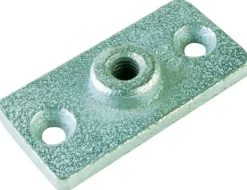 Sioux Chief Malleable Iron Threaded Rod Pipe Hanging Top Plate Connector 3/8 in.