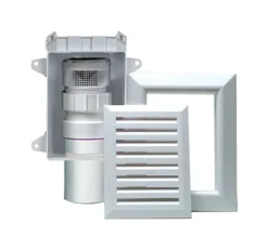Sioux Chief TurboVent 1-1/2 in. HUB in. X 2 in. Plastic Air Admittance Valve