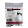 Sioux Chief TwinTalon 1/2 in. Black Polyethylene Double Duty Drive Hook