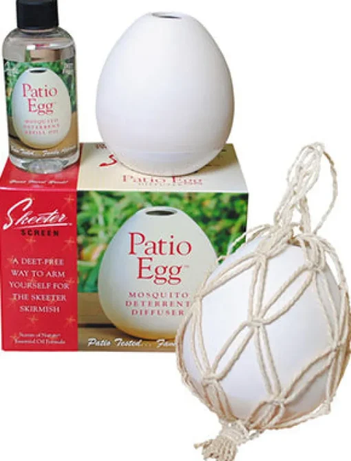 Skeeter Screen Patio Egg Insect Deterrent Diffuser 4 oz. for Mosquitoes (Pack of 6)