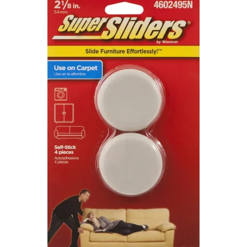 SLIDERS BEIGE 2-1/8" 4PK