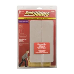 SLIDERS GRAY 9X2.5" 4PK