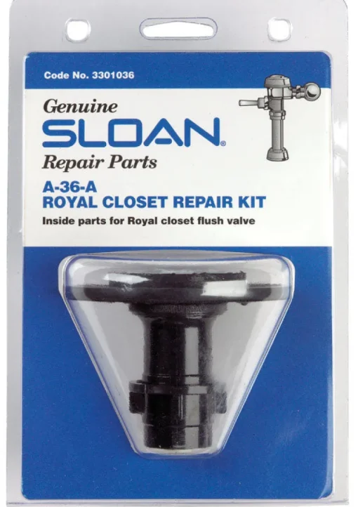 Sloan Regal Toilet Repair Kit Black Plastic