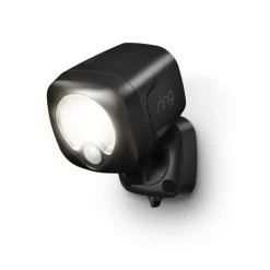 Smart Lighting Spot Light, 400 Lumen, Battery Operated, Black