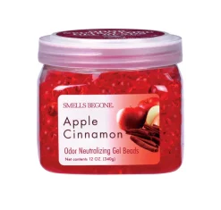 Smells Begone Apple Cinnamon Scent Odor Absorber 12 oz. Gel (Pack of 6)