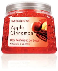 Smells Begone Apple Cinnamon Scent Odor Absorber 12 oz. Gel (Pack of 6)