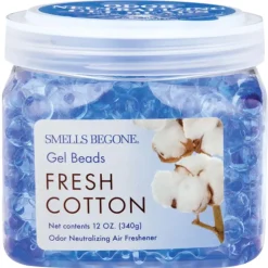 Smells Begone Brushed Cotton Scent Odor Absorber 12 oz. Gel (Pack of 6)