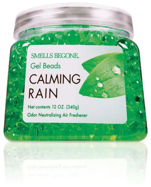 Smells Begone Calming Rain Scent Odor Absorber 12 oz. Gel (Pack of 6)