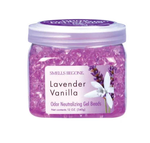 Smells Begone Lavender Vanilla Scent Odor Absorber 12 oz. Gel (Pack of 6)