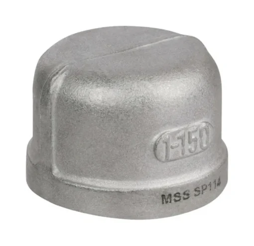 Smith-Cooper 1-1/2 in. FPT X 1-1/2 in. D FPT Stainless Steel Cap