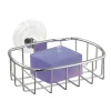 SOAP DISH SS CLR/SLV