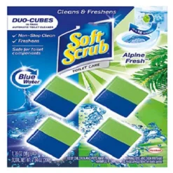 Soft Scrub Duo-Cubes Sapphire Waters Scent In-Tank Toliet Cleaner 7.04 oz Tablet (Pack of 7)