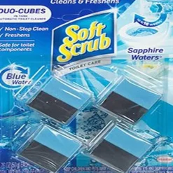 Soft Scrub Duo-Cubes Sapphire Waters Scent In-Tank Toliet Cleaner 7.04 oz Tablet (Pack of 7)