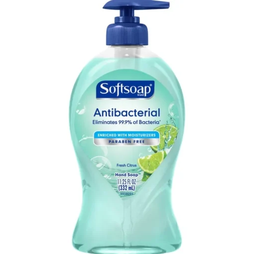 Softsoap Fresh Citrus Scent Antibacterial Liquid Hand Soap 11.25 oz (Pack of 6)