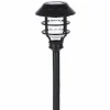 Solar LED Path Light, Black