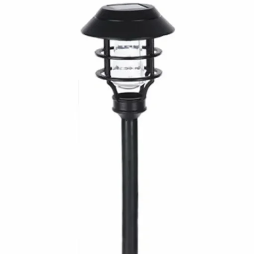 Solar LED Path Light, Black