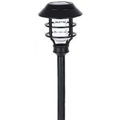Solar LED Path Light, Black